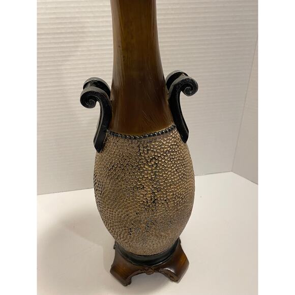 Tall African, Safari Theme, Textured Pillar Candle Holder, Fireplace/Table Decor - Picture 3 of 4